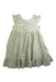 A Green Sleeveless Dresses from Balabala in size 4T for boy. (Front View)