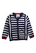A Navy Cardigans from The Little White Company in size 18-24M for boy. (Front View)
