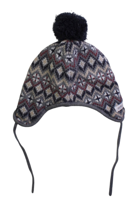 A Grey Winter Hats from Newbie in size 3T for neutral. (Back View)
