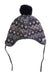 A Grey Winter Hats from Newbie in size 3T for neutral. (Back View)