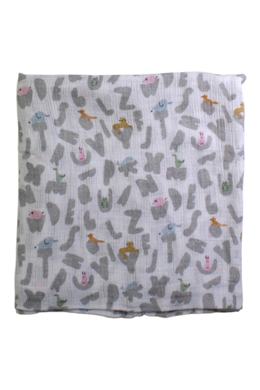 A White Swaddles from Aden & Anais in size 0-3M for neutral. (Front View)