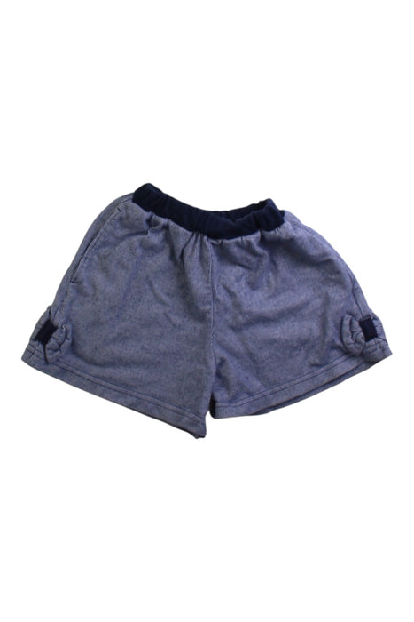 A Blue Shorts from Familiar in size 2T for girl. (Front View)