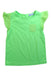A Green Short Sleeve Tops from Jacadi in size 3T for girl. (Front View)