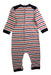 A Navy Long Sleeve Rompers from Petit Bateau in size 2T for boy. (Back View)