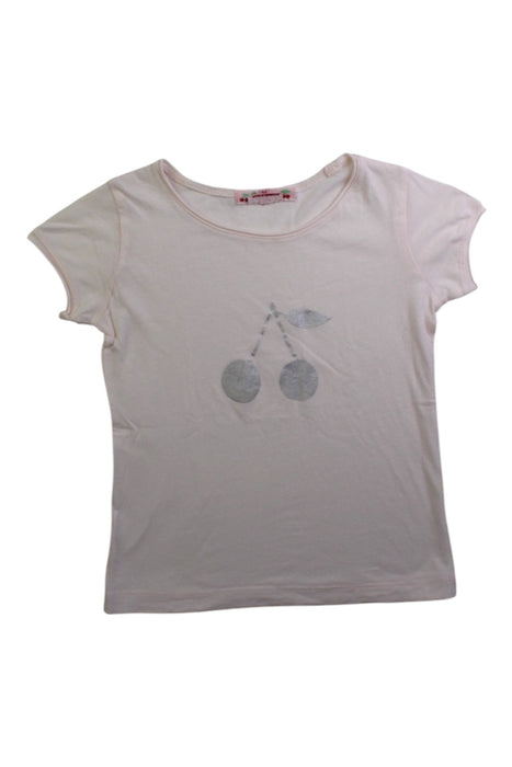 A White Short Sleeve T Shirts from Bonpoint in size 3T for girl. (Front View)
