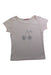 A White Short Sleeve T Shirts from Bonpoint in size 3T for girl. (Front View)