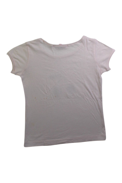 A White Short Sleeve T Shirts from Bonpoint in size 3T for girl. (Back View)