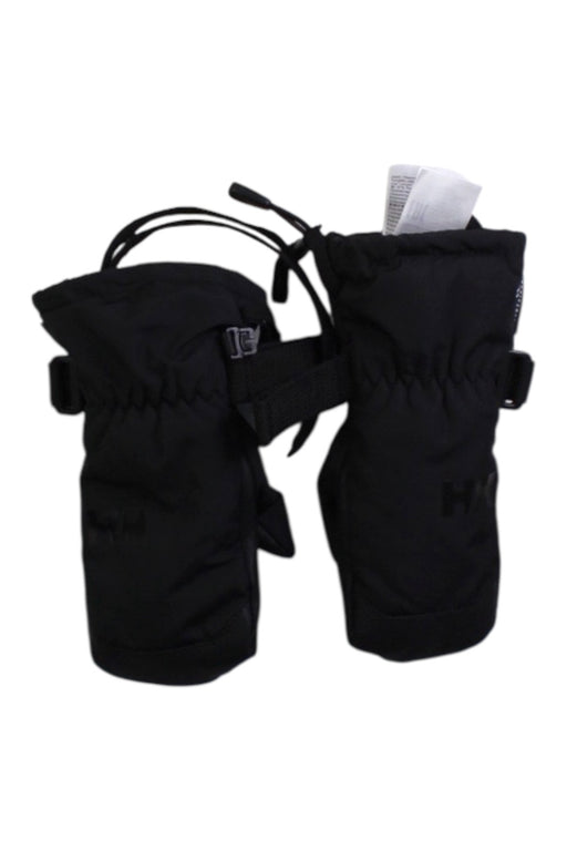 A Black Ski Gloves from Helly Hansen in size 4T for neutral. (Front View)