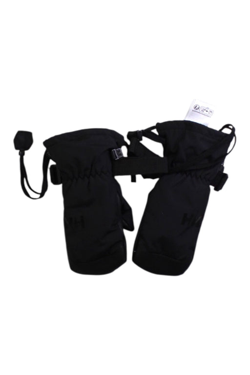 A Black Ski Gloves from Helly Hansen in size 6T for neutral. (Front View)
