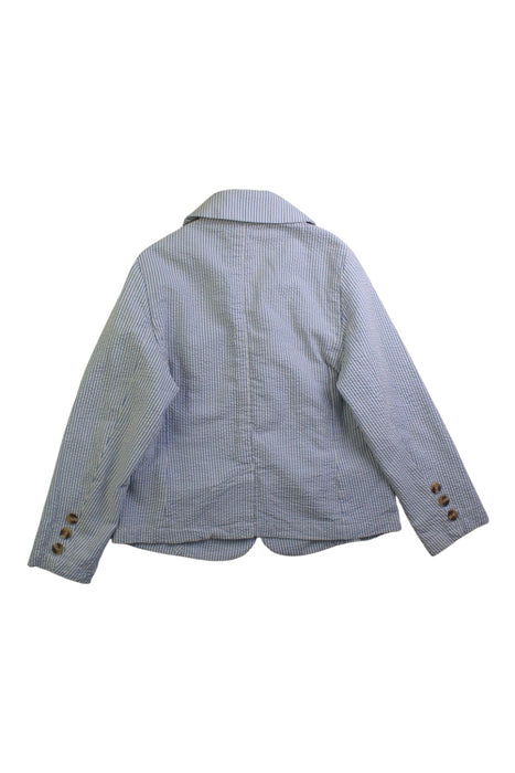A Blue Blazers from Seed in size 2T for boy. (Back View)