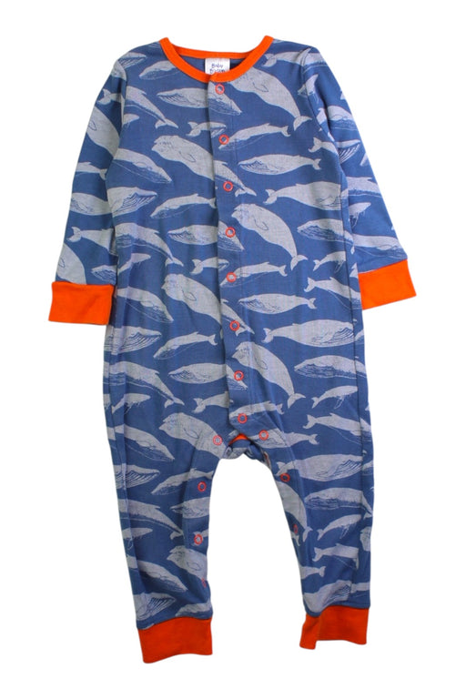 A Blue Onesies from Boden in size 12-18M for boy. (Front View)