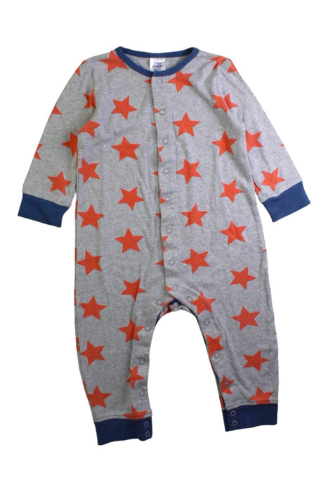 A Grey Onesies from Boden in size 12-18M for boy. (Front View)