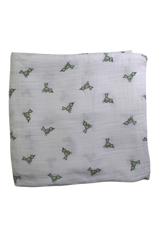 A White Swaddles from Aden & Anais in size 0-3M for neutral. (Front View)