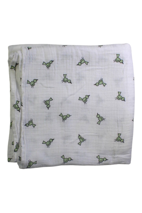 A White Swaddles from Aden & Anais in size 0-3M for neutral. (Back View)