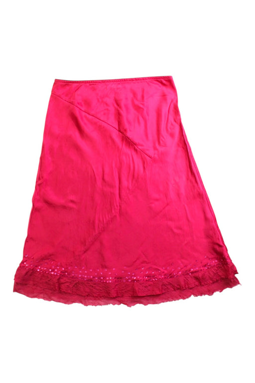 A Red Long Skirts from Jigsaw in size 6T for girl. (Front View)