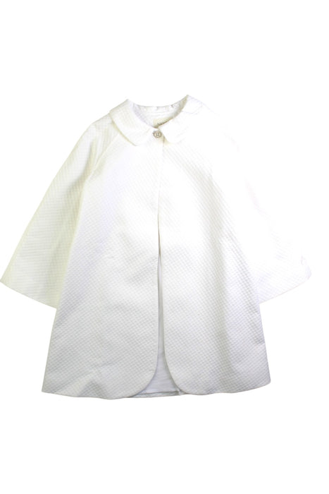 A White Capes & Ponchos from Nanos in size 8Y for girl. (Front View)