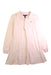 A Pink Long Sleeve Dresses from Polo Ralph Lauren in size 8Y for girl. (Front View)