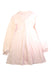 A Pink Long Sleeve Dresses from Polo Ralph Lauren in size 8Y for girl. (Back View)