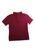 A Burgundy Short Sleeve Polos from Polo Ralph Lauren in size 10Y for boy. (Back View)