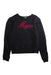 A Black Crewneck Sweatshirts from MSGM in size 14Y for girl. (Front View)