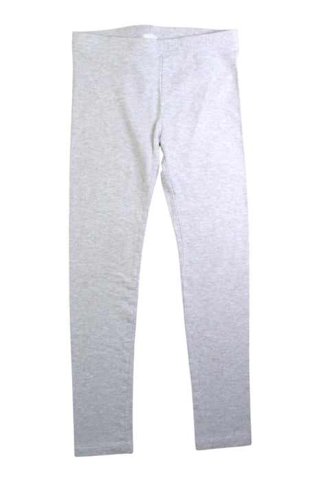 A Grey Leggings from Seed in size 10Y for girl. (Front View)