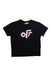 A Black Short Sleeve T Shirts from Off-White in size 6T for girl. (Front View)
