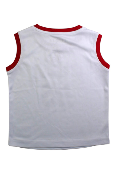 A Red Active Tops from Air Jordan in size 3T for boy. (Back View)