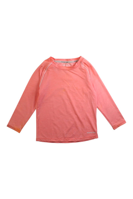 A Pink Active Tops from Moody Tiger in size 4T for girl. (Front View)