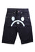 A Navy Shorts from BAPE KIDS in size 7Y for neutral. (Front View)