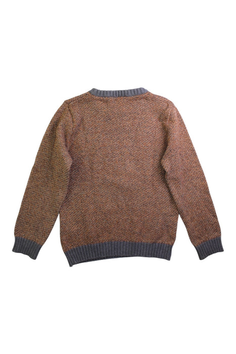 A Brown Crewneck Sweatshirts from Little Marc Jacobs in size 6T for boy. (Back View)