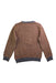 A Brown Crewneck Sweatshirts from Little Marc Jacobs in size 6T for boy. (Back View)