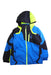 A Multicolour Ski Jackets from Spyder in size 7Y for boy. (Front View)