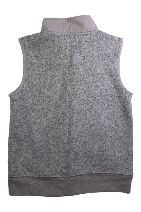 A Grey Outerwear Vests from Crewcuts in size 6T for boy. (Back View)