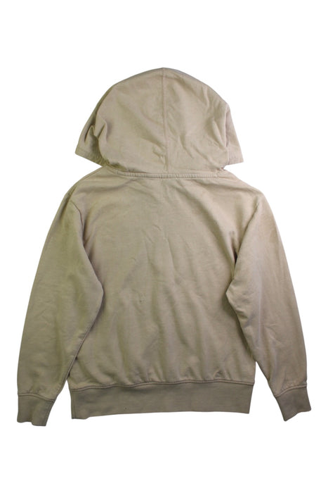 A Beige Hooded Sweatshirts from Patagonia in size 7Y for neutral. (Back View)