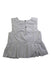 A White Sleeveless Tops from Jacadi in size 4T for girl. (Back View)
