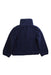 A Navy Zippered Sweatshirts from Crewcuts in size 4T for girl. (Back View)