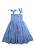 A Blue Sleeveless Dresses from Kidsagogo in size 4T for girl. (Front View)