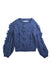 A Blue Knit Sweaters from Sisland in size 5T for girl. (Front View)