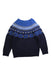 A Blue Knit Sweaters from Petit Bateau in size 4T for neutral. (Front View)