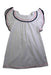 A White Sleeveless Dresses from Janie & Jack in size 4T for girl. (Front View)
