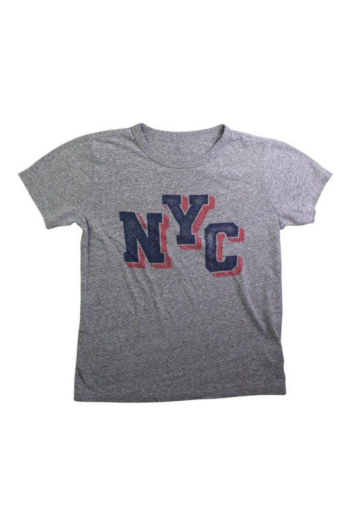 A Grey Short Sleeve T Shirts from Crewcuts in size 6T for neutral. (Front View)