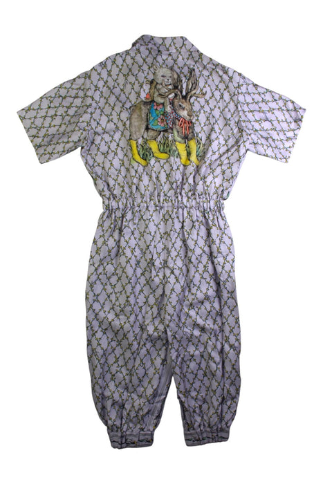 A Multicolour Short Sleeve Jumpsuits from Gucci in size 4T for girl. (Back View)