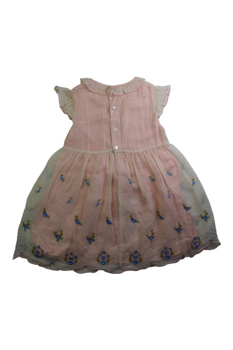 A Pink Sleeveless Dresses from Gucci in size 3T for girl. (Back View)