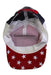A Red Caps from Miki House in size 6T for boy. (Back View)