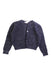 A Navy Cardigans from Bonpoint in size 3T for girl. (Front View)