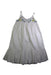 A White Sleeveless Dresses from Bonpoint in size 6T for girl. (Back View)