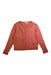 A Peach Cardigans from Bonpoint in size 6T for girl. (Front View)