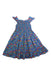 A Multicolour Sleeveless Dresses from Liberty London in size 2T for girl. (Front View)