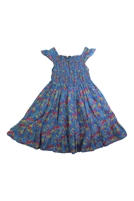 A Multicolour Sleeveless Dresses from Liberty London in size 2T for girl. (Back View)