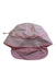A Pink Sun Hats from Miki House in size 3T for girl. (Back View)